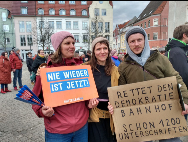 Ist MVLänd schon verloren - Kommunalpolitisches Engagement in Zeiten von Rechtsruck und Hass